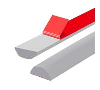 TECDW 150cm Walk-in Barrière de Sol pour Salle d'eau,Bathroom Self-Adhesive Joint d'étanchéité Pour Douche,Séparation Sèche et Humide Barrière d'eau Pour Douche, pour les Salles de Bains, les Cuisines