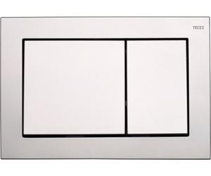 Tece Base bouton de chasse d'eau pour WC chrome mat 9.240.702