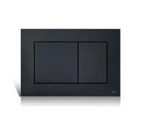Tece Plaque de commande WC TECEnow 9240407 pour technique à deux quantités Noir mat