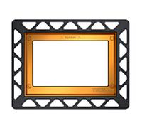 Cadre de montage TECE WC pour montage encastré, 9240648, Couleur: Plaqué or