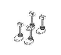 TECE drainline Pieds d’installation, insonorisés, marge d’ajustement 92-139 mm, 660003,