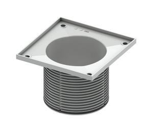 TECE drainpoint S Cadre de grille en plastique, 150 mm, sans grille, 3660019,