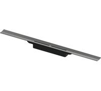 Tece Drainprofile drain de douche 80 cm noir-chrome 670801