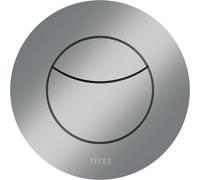 TECEflushpoint Set de montage fin, déclenchement pneumatique à distance, pour technique à deux quantités, cache rond, 9240983, Couleur: Chrome Mat