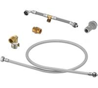 TECE Kit de montage pour module de WC de douche (argenté, hauteur de construction 1120 mm, pour réservoirs de chasse d'eau, accessoires de WC de douche, installation de salle de bain, matériel