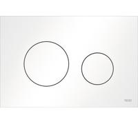 Tece Loop bouton de chasse d'eau pour WC blanc 9240926