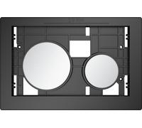 Tece Loop bouton de chasse d'eau pour WC chrome mat 9.240.665