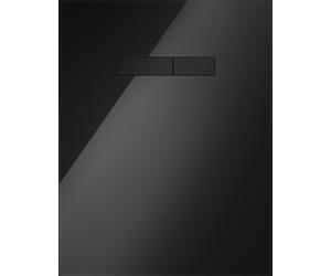 Tece Lux couvercle supérieur de wc avec bouton pour WC noir 9650005