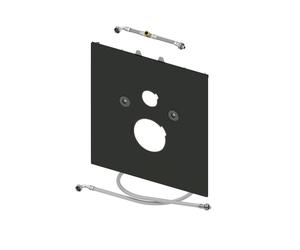 TECE lux Plaque en verre WC pour WC lavant Duravit, 9650107,
