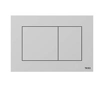 Plaque de commande WC série NOW - Couleur : CHROME MAT TECE