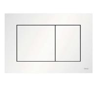 TECE plaque d' WC TECEnow blanc mat, pour technologie double