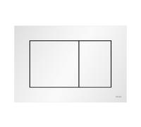 TECE TECEnow plaque d' WC blanc mat, pour double technologie