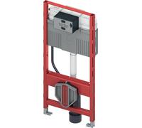 TECE profil module WC avec chasse d'eau unie, LH 1120mm, montage easy fit BTP inclus
