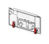 TECE profil Protection contre les projections pour chasse d'eau encastrée, complet, 9820017,