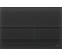 Tece Square II bouton de chasse d'eau pour WC noir 9.240.825