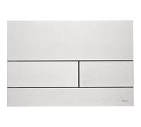 Tece Square II plaque de commande duospoel technique incl. cadre d'encastrement métal inox brossé 9240830