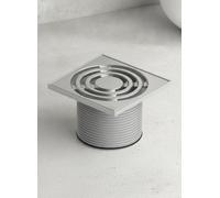Cadre de rouille TECEdrainpoint S 150 x 150 en plastique avec roses design