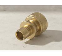 TECE TECEflex Adaptateur rapide droit Dimension 16 x 1/2, bronze au silicium, 70