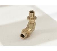 TECEflex coude, 90 degrés, perte de charge optimisée, bronze au silicium, 707320, Exécution: 20 x 20