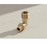 TECE TECEflex Mamelon de transition coudé Laiton standard, Dim. 32 x R 1, 767532