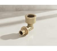 TECEflex Manchon de transition coudé, bronze au silicium, 708104, Exécution: Dimension 25 x filetage intérieur (RP) 3/4"
