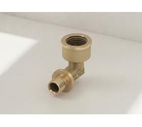 TECE TECEflex Manchon de transition coudé Standard Laiton, 25 x Rp 3/4, 768025