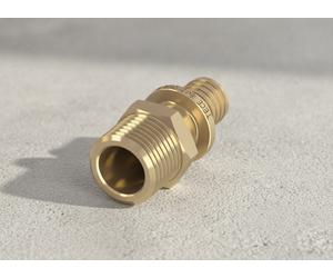 TECE TECEflex Nippel de transition Dimension 20 x R 1/2, bronze au silicium, 705