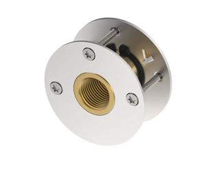TECE TECEflex Passage mural 1/2 FF x 1/2" MM, Bronze au silicium, 708706