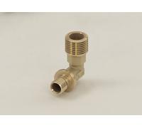 TECE TECEflex Raccord coudé à visser standard en laiton, Dim. 20 x R 1/2, 767520