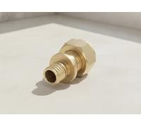 TECE TECEflex Raccord vissé, à joint plat Dimension 16 x 3/4, bronze au silicium