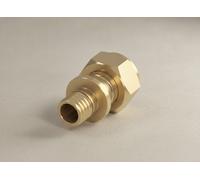 TECE TECEflex Raccord vissé, à joint plat Dimension 32 x 1 1/2, bronze au silici
