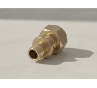 TECE TECEflex Raccord vissé, à joint plat Dimension 32 x 1 1/4, bronze au silici