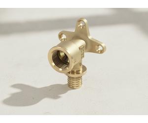 TECE TECEflex Rosette murale Dimension 20 x Rp 1/2, Bronze au silicium, 708611