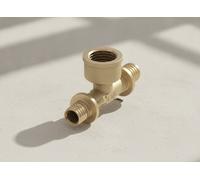 TECEflex Té femelle, bronze au silicium, 709807, Exécution: 50 x filetage femelle (RP) 1 1/4" x 50