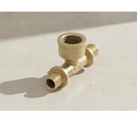 TECE TECEflex Té FF standard en laiton, Dim. 25 x Rp 3/4 x 25, 769525
