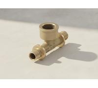 TECE TECEflex Té FF Standard Laiton, Dim. 32 x Rp 1/2 x 32, 769527