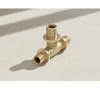 TECE TECEflex Té réduit Dimension 50 x 40 x 50, bronze au silicium, 710621
