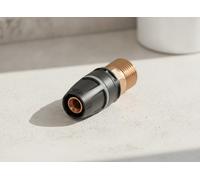 TECE TECElogo-Push Mamelon de transition Dimension 20 x R 3/4, Bronze rouge/Si-B