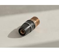 TECE TECElogo-Push Mamelon de transition Dimension 40 x R 1 1/4, Bronze rouge/Si