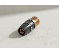 TECE TECElogo-Push Mamelon de transition Dimension 50 x R 1 1/2 , Fonte rouge/Si