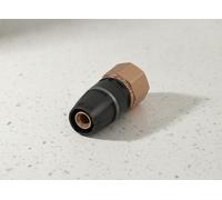 TECE TECElogo-Push Manchon de transition Dimension 20 x Rp 1/2, bronze rouge/Si,