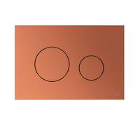 Tece Teceloop Plaque de commande - technique double chasse - bronze rouge métallique 9240937