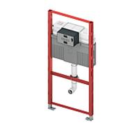 TECE TECEprofil WC module 9300388 hauteur 1120 mm, avec réservoir, actionnement frontal / supérieur