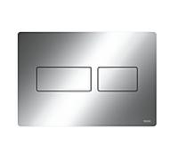 TECE TECEsolid TECE WC 9240431 chrome brillant, 220x150x6mm, pour la technologie à double chasse