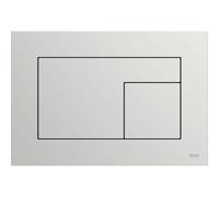 Tece TECEvelvet Plaque de commande WC à double chasse couleur Grigio Efeso gris pierre 9240734