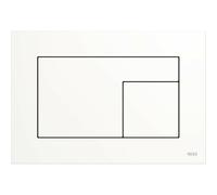 Tece TECEvelvet Plaque de commande WC double chasse couleur Bianco Kos blanc 9240735