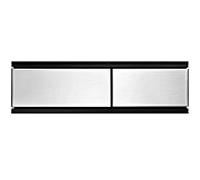 TECE verre carré 9820559 boutons aspect acier inoxydable brossé, remplacement