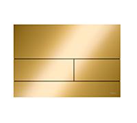 TECE WC TECEsquare 9240839 optique or poli / optique or brillant, PVD, pour technologie à 2 quantités