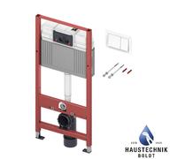 TECEbase Ensemble de Toilette Avec Déclenchement en Blanc Et Support, Hauteur