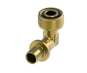 TECEflex Coude dadaptation rapide 90°, bronze au silicium, dim. 16x1/2\", 708631